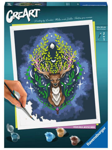 Ravensburger Malprodukte CreArt Adults Trend - Pixie Cold: Mystischer Hirsch CreArt Adults Trend Ab 12 Jahre in bunt