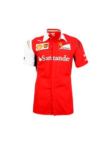 Puma Shirt SF Scuderia Ferrari in Rot