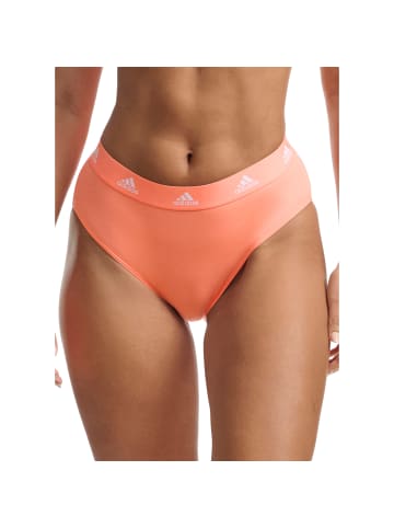 adidas 3er Pack Bikini Slip Cotton Logo in Mehrfarbig
