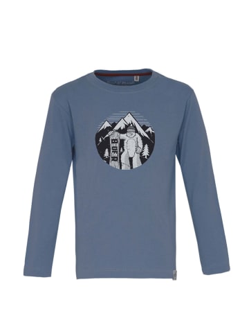 Band of Rascals Longsleeve " Yeti " in dove-blue