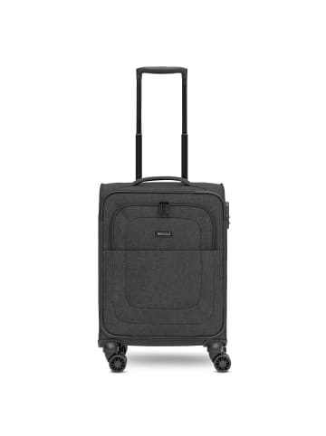Redolz Essentials 12 CABIN 4 Rollen Kabinentrolley 55 cm black2