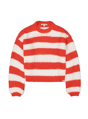 Garcia Strickpullover mit Blockstreifen in chili red
