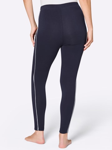 WITT WEIDEN Leggings in marine-weiß