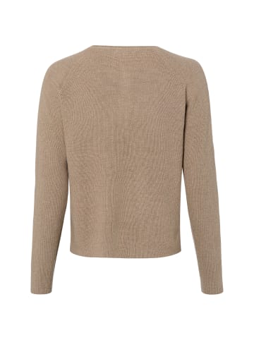 Marie Lund Strickpullover in taupe - 0003