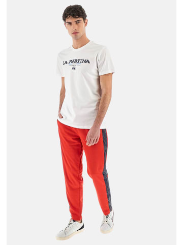 La Martina T-Shirt 'Winford' in weiß