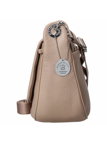 Mandarina Duck Mellow Leather - Umhängetasche 23 cm (warm taupe) in warm taupe