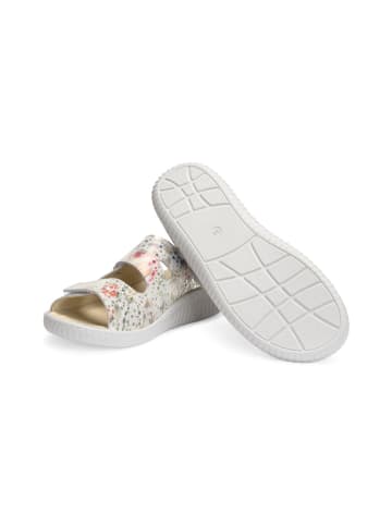 VITAFORM Echt Leder Pantoletten in floral