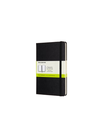 Moleskine Notizbuch mit festem Einband, 70g-Papier, Blanko "Classic" in Schwarz