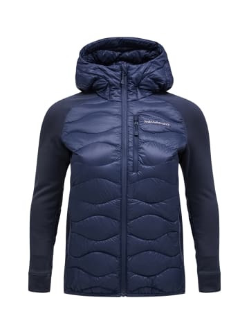 Peak Performance Funktionsjacke W Helium Down Hybrid Hood in BLAU