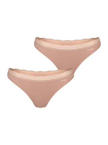 Sloggi String Blue GO Blush in CAMEO BROWN