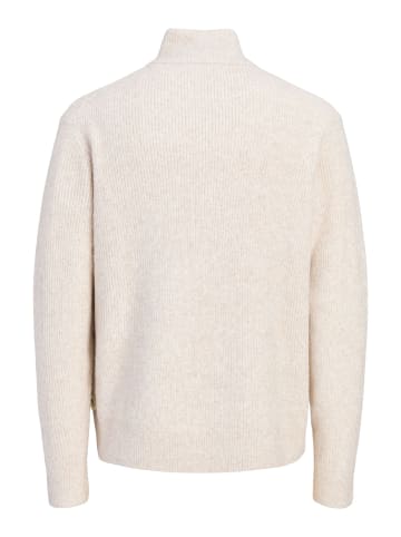 Jack & Jones Gestricktes Polo in Sea Salt