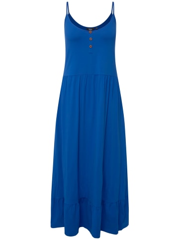 Ulla Popken Jerseykleid in kobalt blau