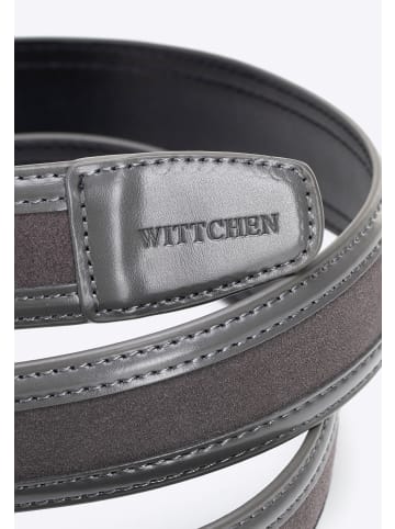 Wittchen Leather belt in Grey