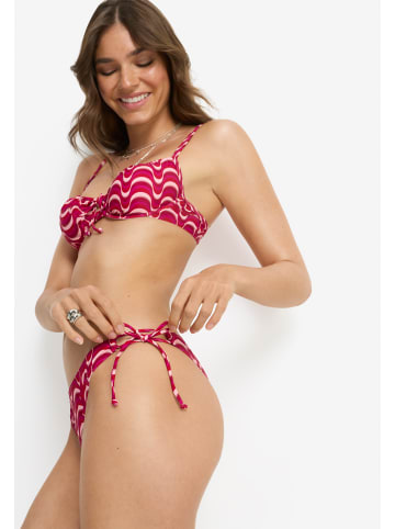 LSCN BY LASCANA Bikini-Hose in pink waves