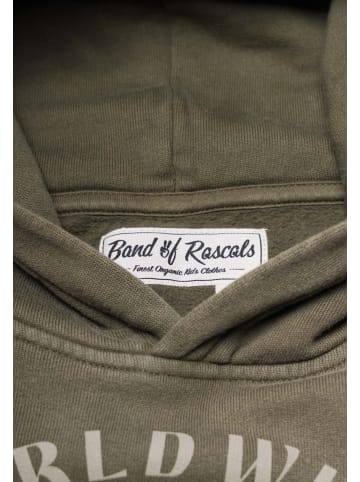 Band of Rascals Kapuzenpullover " World Wide " in faded-olive