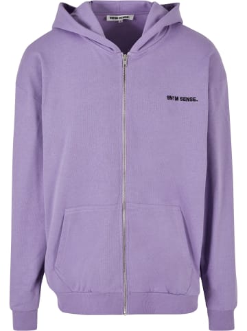 9N1M SENSE Zip-Kapuzenpullover in lavender