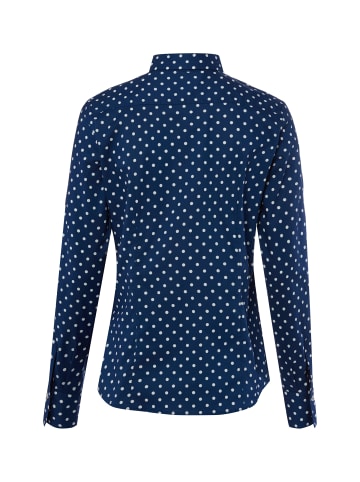 brookshire Bluse in indigo weiß
