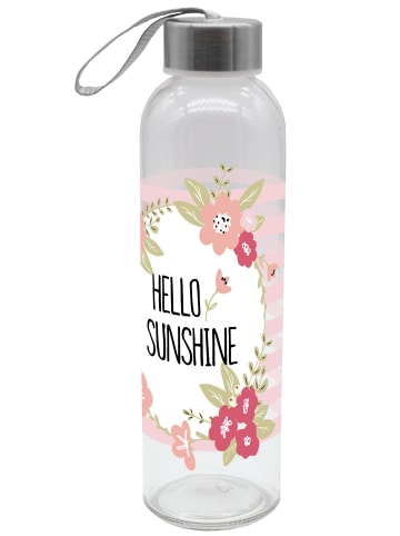 Geda Labels Trinkflasche Hello Sunshine in Rosa - 500 ml