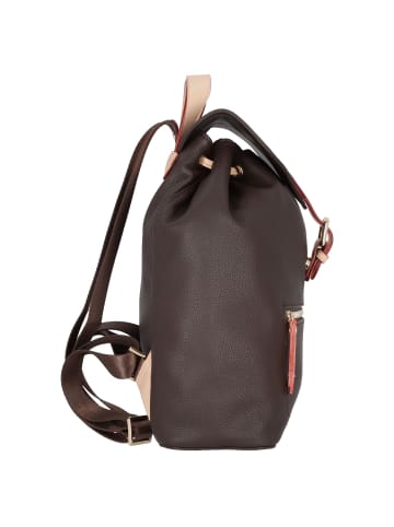 Bugatti Ella City Rucksack 34 cm dunkelbraun