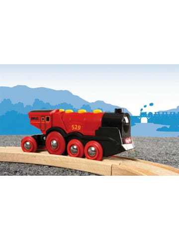 Brio Aktionsspiel BRIO World - Rote Lola Batterielok Ab 3 Jahre in bunt