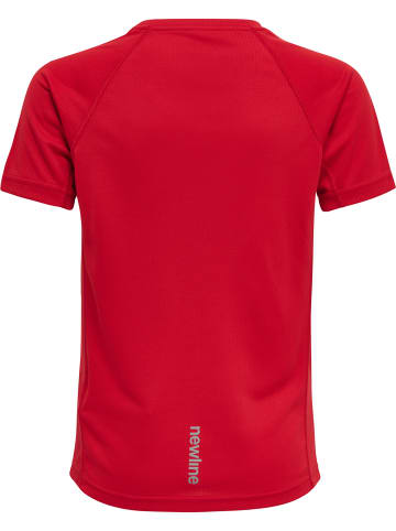 Newline Newline T-Shirt Kids Core Laufen Kinder Atmungsaktiv in TANGO RED