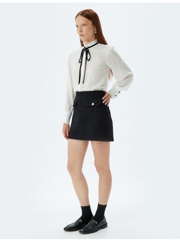 KOTON Shirt in Grauweiß