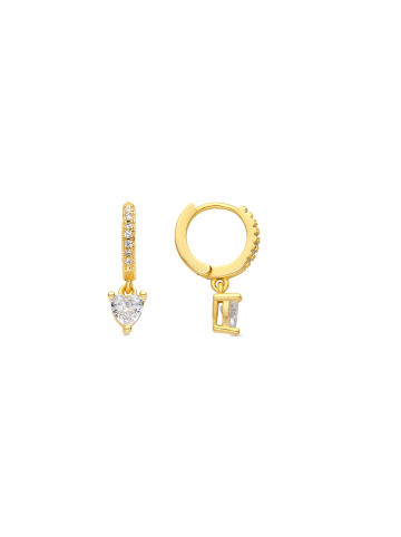 Luxenter Ohrringe Drasa mit 18 Karat Goldfinish – DRASA