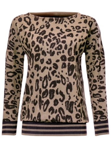 Heine Rundhalspullover in camel