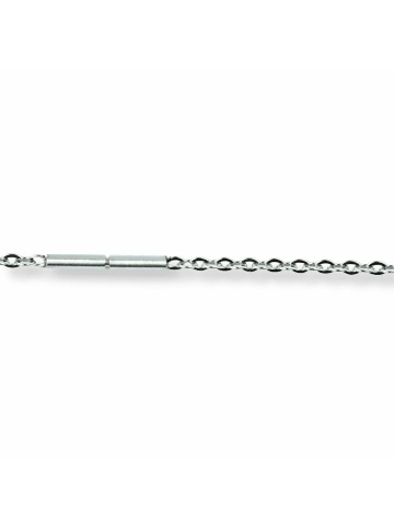 Ernstes Design Halskette für Damen in silber