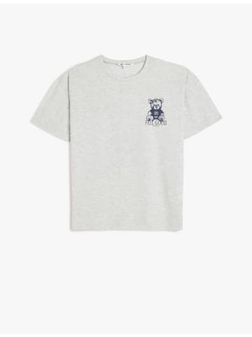 KOTON TSHIRT SS in Schneemelange