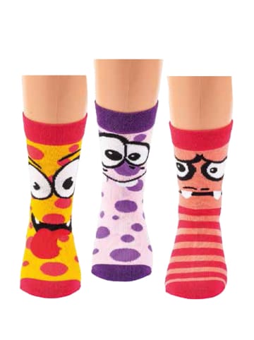 Riese Socken „FACE“ in multicolor