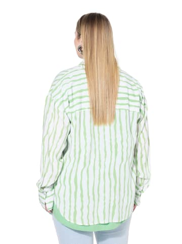 Studio Untold Hemdbluse in kleegrün