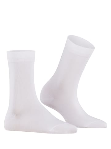 Falke Socken Cotton Touch in White