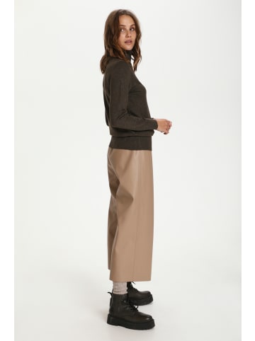 SAINT TROPEZ Rollkragen J2046, Classic fit in Major Brown Melange