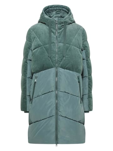 Cecil Mantel in ice hill green