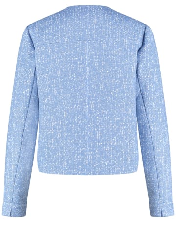 Gerry Weber Blazerjacke in Tweedoptik in Blau