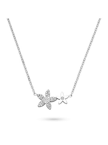 Tamaris Halskette The new Glitter Flower in silber