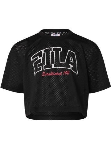 Fila Shirt "Ludwigswinkel Loose Cropped Boxy Mesh Tee" in Schwarz