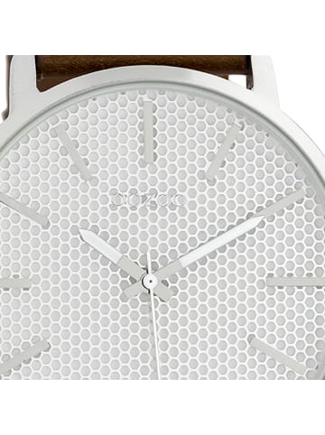 Oozoo Armbanduhr Oozoo Timepieces braun extra groß (ca. 48mm)