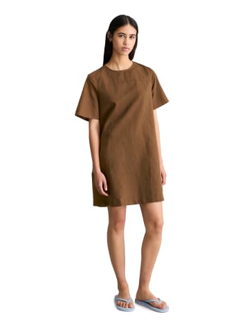 Marc O'Polo DENIM Kleid relaxed in Umbra Brown