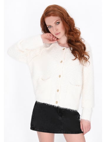 DreiMaster Women Cardigan in offwhite