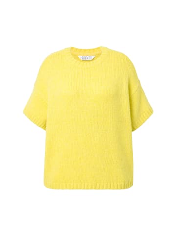 Studio Untold Pullover in grüngelb