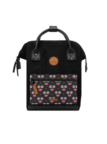 Cabaia Tagesrucksack Small in Brighton Black Corduroy21