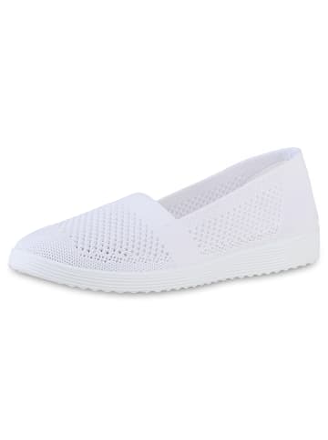 VAN HILL Slip Ons Mia in Weiss