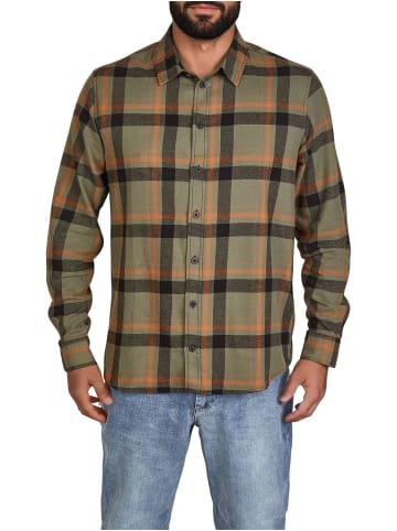 DENIMFY Hemd DFDean in Oliv
