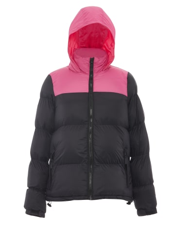 SANIKA Blouson in Schwarz Rosa