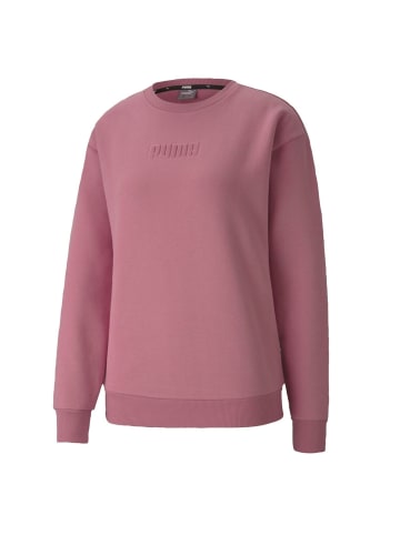 Puma Pullover Modern Basics Rundhals in rosa