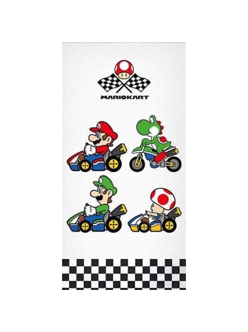 Super Mario Grand Prix Badetuch, Strandtuch 70x140cm 100% Baumwolle