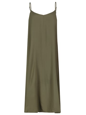 Eight2Nine Sommerkleid Spaghettiträgern Langes Slipdress in Grün