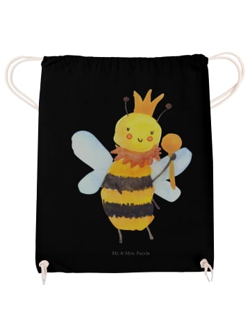 Mr. & Mrs. Panda gymnastiktasche Biene König ohne Spruch in Schwarz